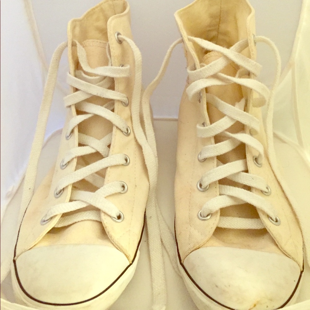 Converse slim sole High Tops